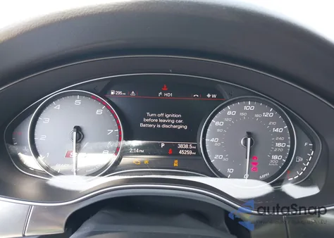 2018 Audi S6 4.0T Premium Plus z USA, uszkodzony, nr VIN WAUFFAFCXJN103766